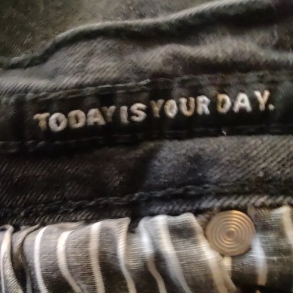 KENNETH COLE black men's slim fit stretch jeans - Picture 5 of 11